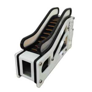 에스컬레이터 장난감 움직이는 모형 과학 교육 블록