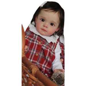 리얼 아기인형 리본돌 베이비돌 리얼 실리콘 촬영용 모델