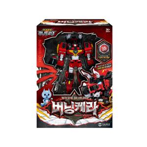 최강공룡 미니특공대 화염의 전사 버닝케라 변신로봇