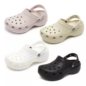 [크록스](CROCS) CLASSIC PLATFORM CLOG W 클로그샌들 (womens) 4종택1