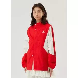 [르꼬끄](강남점)[정상가 169,000원][60% OFF] 쉐브론 메쉬 자켓 / RED (QP123TJK21) / 남여공용
