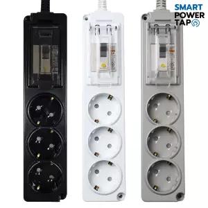 4000w 에어컨 건조기 대용량 멀티 콘센트 2구 3구 전기 장판 온수 매트 난로 히터 제습기 10m 15m 20m