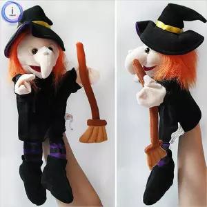 손인형 마귀할멈/인형/놀이/역할/말하는/구연/동화/인형극/손가락/복화술/어린이집/교구/어린이/소품/봉재