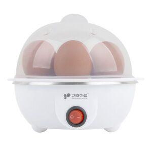 (생활가전) 키친아트 1단 계란찜기 에그쿠커 스텐 쾌속가열 화이트 KA-1070