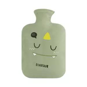 싸파 다이노소어 보온 물주머니 그린 2L/핫팩주머니/온찜질/보온주머니/온수/핫워터/손난로/핫팩대용