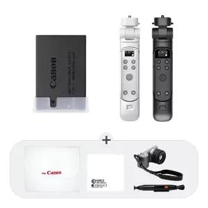 캐논 LP-E17 정품 배터리+아이리버 슈팅그립 4종 세트 R50V  M6 Mark II