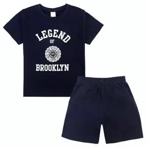 룰루모어 브루클린 네이비 LU123 여름 상하복 2종세트 (WFI0QVI)