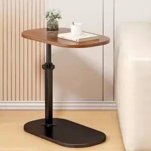 침대 거실 소파 사이드 테이블 미니 원목 보조 책상 높이조절테이블 미니테이블