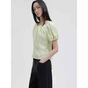 [ZOOC](천안아산점)밴딩 셔링 블라우스 Z252MSC018