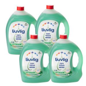 알칼리 세탁 세제 쥬블릭 스니스 2.5L 4개 체취제거 이불빨래 속옷 수건 냄새제거