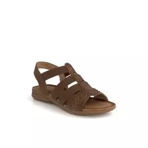 [바이네르](강남점)H9X62F00BT브라운 여성 컴포트 샌들