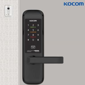 코콤 도어락 KDL-M5000S 손잡이형 무타공 현관문 디지털 번호키 비디오폰 연동 25년7월 신제품