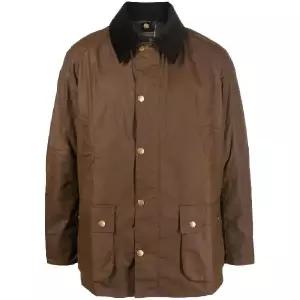 바버 애시비 프레스 스터드 왁스 재킷 MWX0339BR31 TP441192096