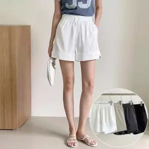 [남녀공용/여름팬츠] 이지 라이프 숏팬츠 4color /3단사이즈 생활 방수 옆트임 반바지