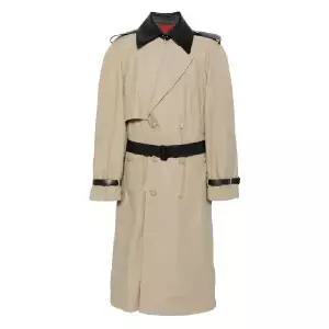 지방시 레더 디테일 트렌치코트 BM01CW163R TP441937636