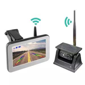 태양광 후방카메라 무선 모니터 캠핑카 카라반 트레일러