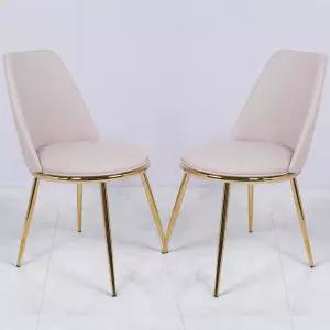 골드 에그체어 2개 세트 카페 식탁 인테리어 업소용 의자