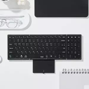 아이노트 XK907B 접이식 블루투스 키보드 터치패드