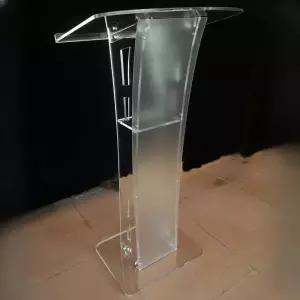 강대상 아크릴 교회 연설 테이블 연단 단상 강연대 사회대