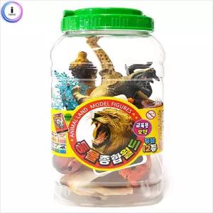 h65 동물 종합 월드/고무/모형/교육용/피규어/관찰/놀이/교구/세트/완구/인형/장난감/동물원/야생/어린이