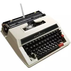 레트로 영어 타자기 중고제품 촬영소품 복고풍 매장 수집품 인테리어 감성