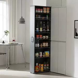 트리플 슬로비 슬라이딩 냉장고 틈새장 200