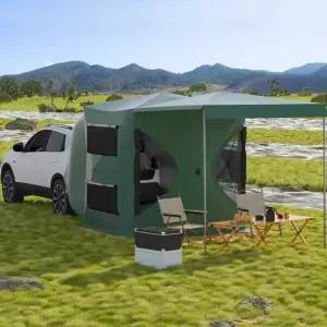 자동차 후면텐트 차박 도킹 텐트 캠핑 카쉘터 SUV 스타리아