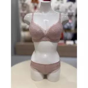 [트라이엄프](강남점)]퍼펙트커버 와이어 브래지어 햄라인 팬티 세트 베이지 ( TEWBR712TEWBP712BE )