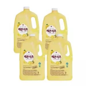 퐁퐁 레몬식초 주방세제 3L (4개)
