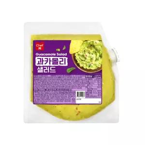 쉐프엠 과카몰리 샐러드 500g 아보카도 소스 나쵸 스프레드 퓨레