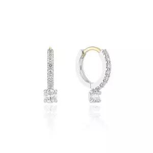 [로이드](마산점)포인트 테니스 14K 원터치 링귀걸이 LOTP2007T