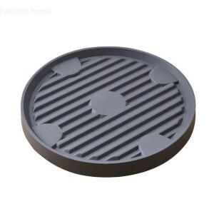 대형 화분 받침대 사무실 스테인레스 바퀴 물받이 트레이