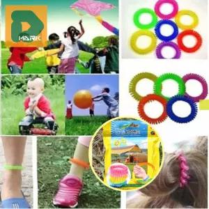 야외 모기팔찌 5개 야영 발목 방지 밴드 낚시 퇴치 착용 유아 방충 어린이 해충 야외활동 손목 등산 캠핑