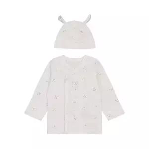 [롯데백화점]아가방 홉스배내저고리(모자)(O/WHITE) 01S017001