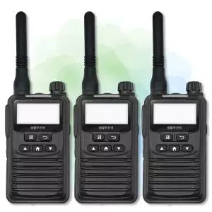 민영정보통신 DEX-523 DEX523 고음질 디지털 생활무전기 3대 세트 