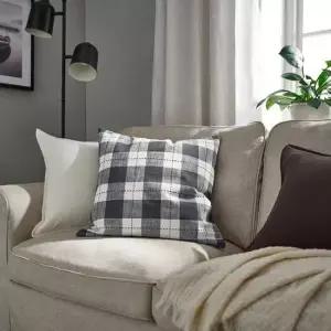 이케아 스밤프플뤼 쿠션커버 앤트러싸이트 50x50cm