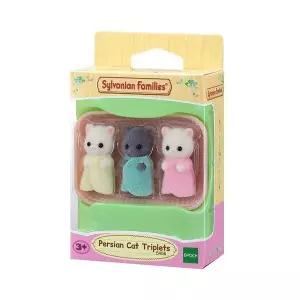 실바니안 5458 페르시안고양이 세쌍둥이 인형 피규어 미니어처 소품 역할놀이 선물
