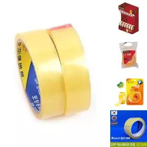 에버텍투명테이프 25Mx2.5cm 50봉(100개)/테이프/택배/문구용/OPP박스/문구/포장투명/2인치/투명테이프/3M