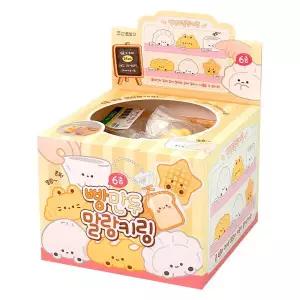 /조선문방구 24개 조선문방구 빵만두 말랑 키링 1박스