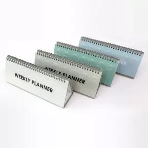 모닝글로리 4000 투명 PP 주간 스케줄러 위클리 플래너