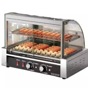 미니 핫도그 기계 자동 전기 소세지 그릴 휴게소 상업용