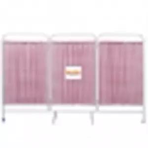 가나 칸막이(스크린) 스틸 분홍색 2700X1720MM 기본형(바퀴2개) 3단