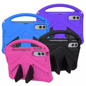 레노버 메가윙 에바폼 케이스 요가탭 11.1/샤오신패드프로GT/아이디어탭 12.1 어린이 유아 손잡이 일체형 어깨끈 스트랩 안전 케이스