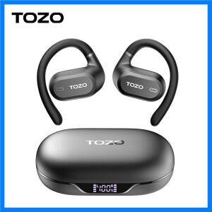 2025년 신제품 AI 번역 TOZO 오픈웨어 오픈이어 헤드폰 블루투스 무선 OWS 이어버드 스포츠 통화용 퓨어 베