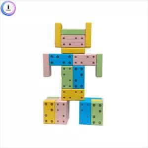 말랑이 벽돌 자석 블록(직사각형)/마그네틱/블럭/쌓기/유치원/어린이집/아동/유아/어린이/조립/교육/수업