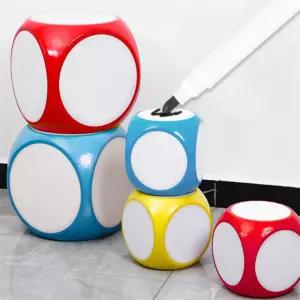 도메라스토어 DIY 화이트보드 주사위 주사위화이트복불복보드게임컬러