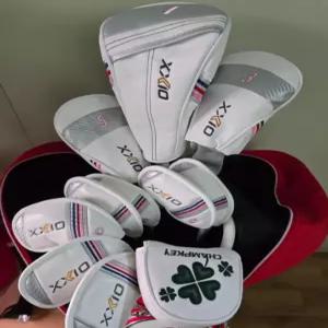 중고 젝시오 여성골프채풀세트 바퀴형골프백 세트 새것미개봉 여자골프채