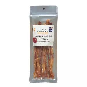 도그씨 진짜칠면조 힘줄 스트립 80g 터키츄 애견간식