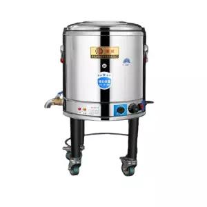 이동식 워머기 전기 보온물통 장국통 이동식물통 스테인레스 국통 육수 대용량