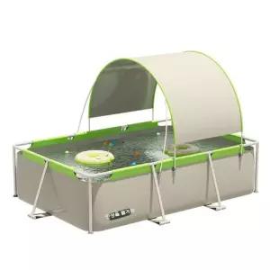 가정용 수영장 풀장 햇빛 1.9m 사각 프레임 조립식 대형 차단 야외 물놀이 옥상